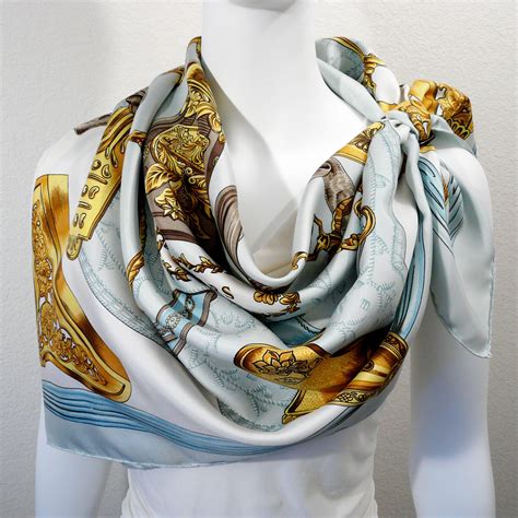 hermes scarf worn as top|used Hermes scarves for sale.